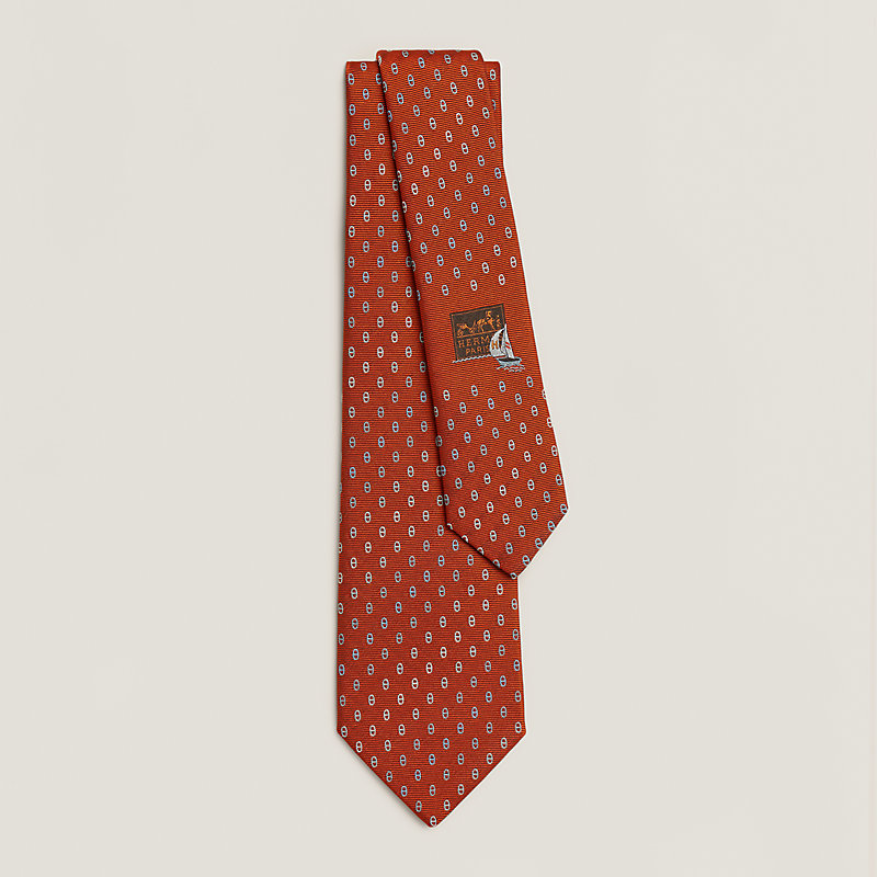 Maillons Degrades tie - Orange | Hermès Thailand